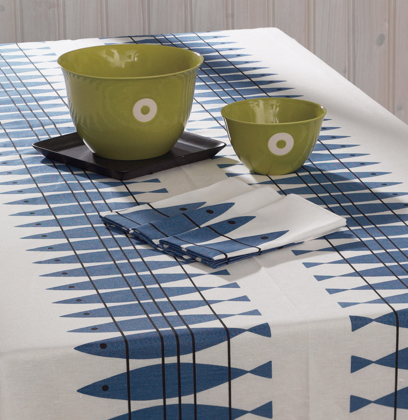 Tablecloth Blue Herring