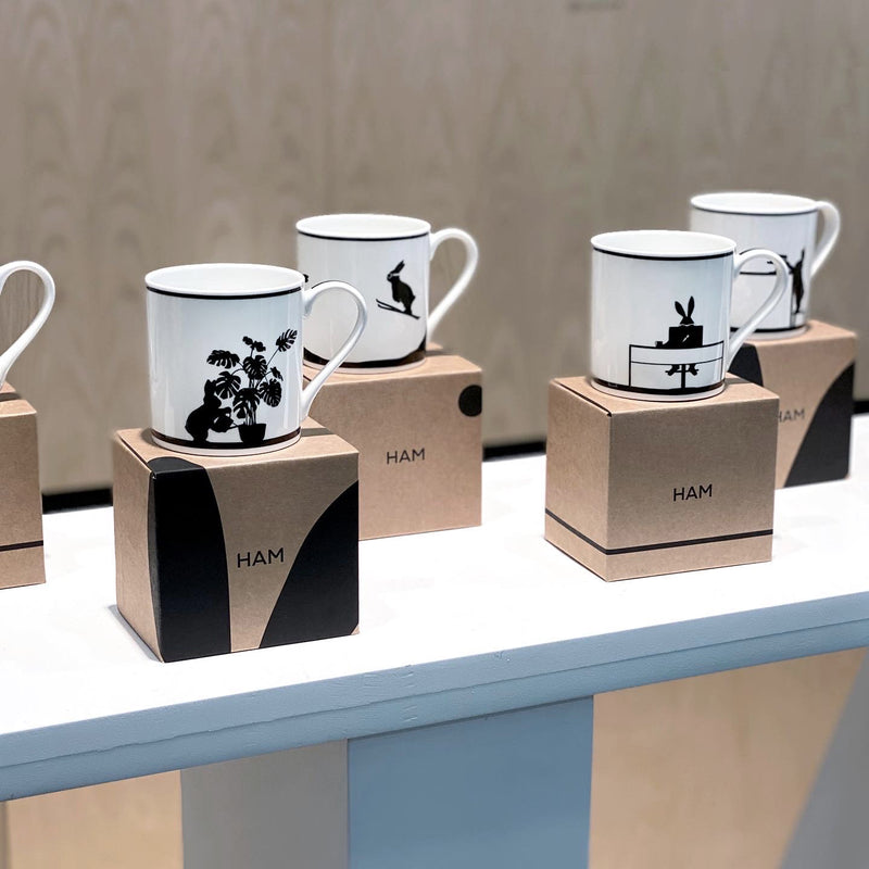 Mug Diving Rabbit
