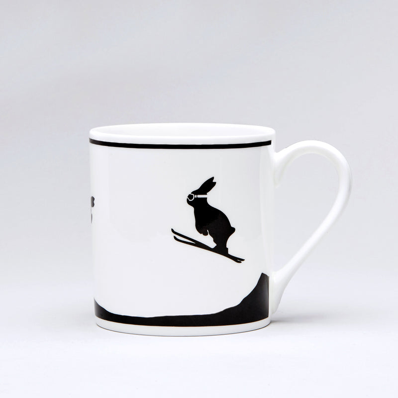 Mug Ski Jumping Rabbit