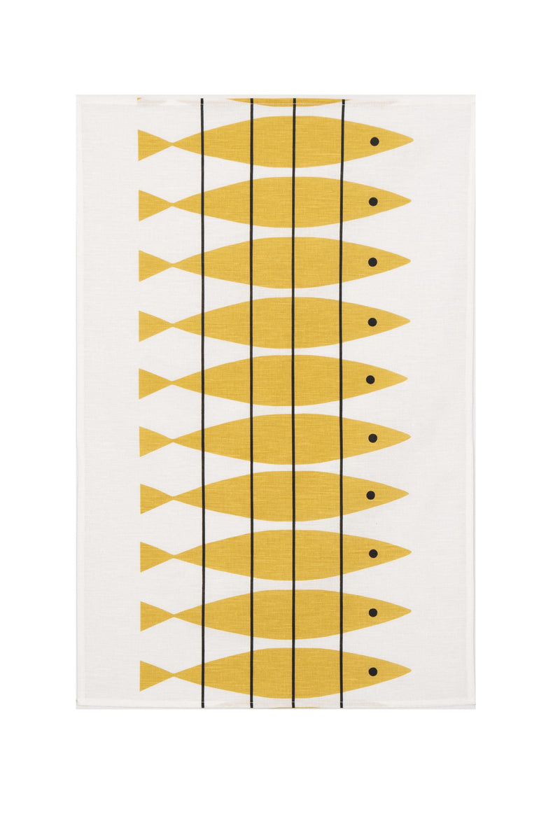 Kitchen Towel Yellow Herring